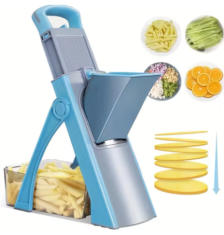 Fatiador vertical de legumes 5 funções — detalhe do produto