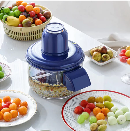 Descascador elétrico de frutas e legumes bivolt — detalhe do produto