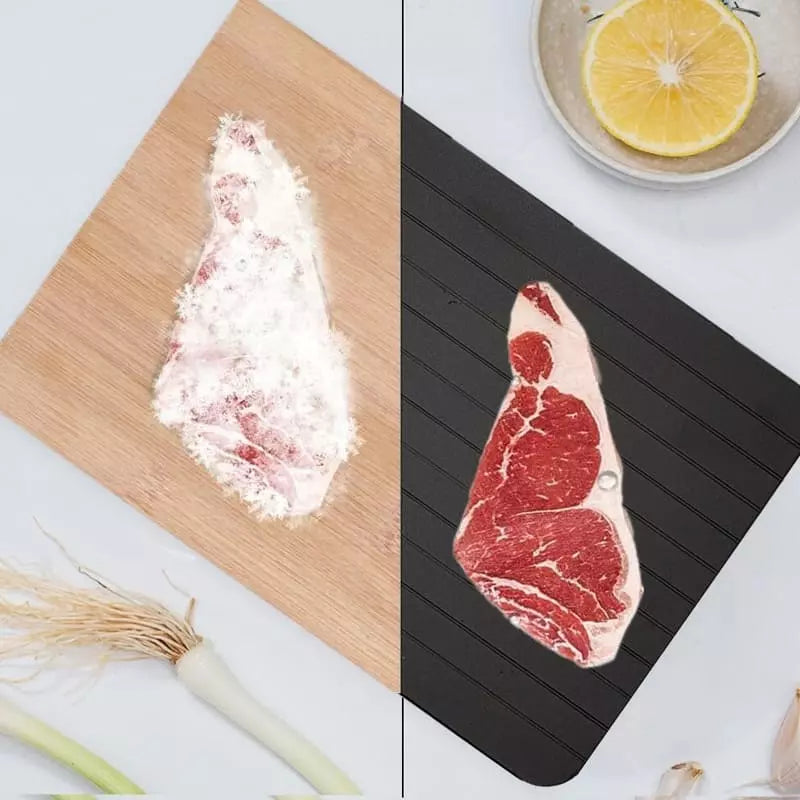 Tábua para descongelar alimentos — detalhe do produto