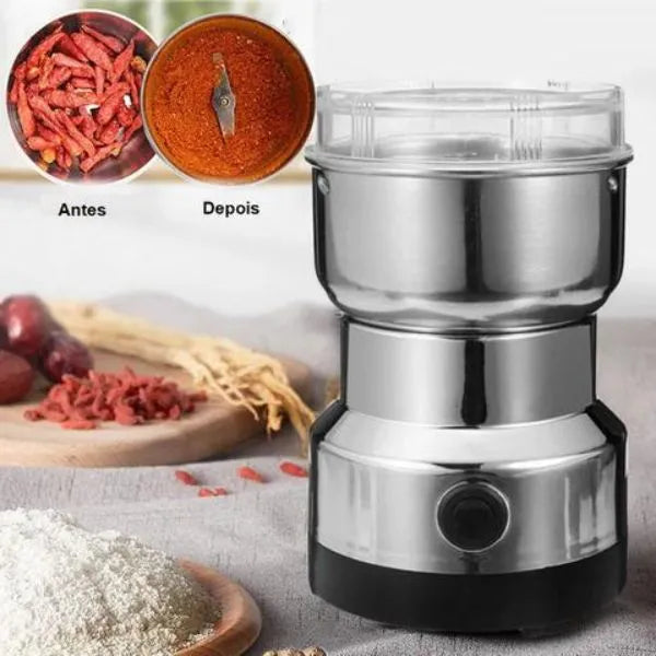 Moedor elétrico de grãos 300 ml — detalhe do produto