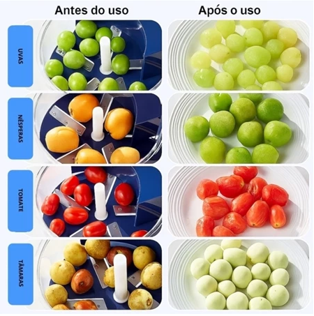 Descascador elétrico de frutas e legumes bivolt — detalhe do produto