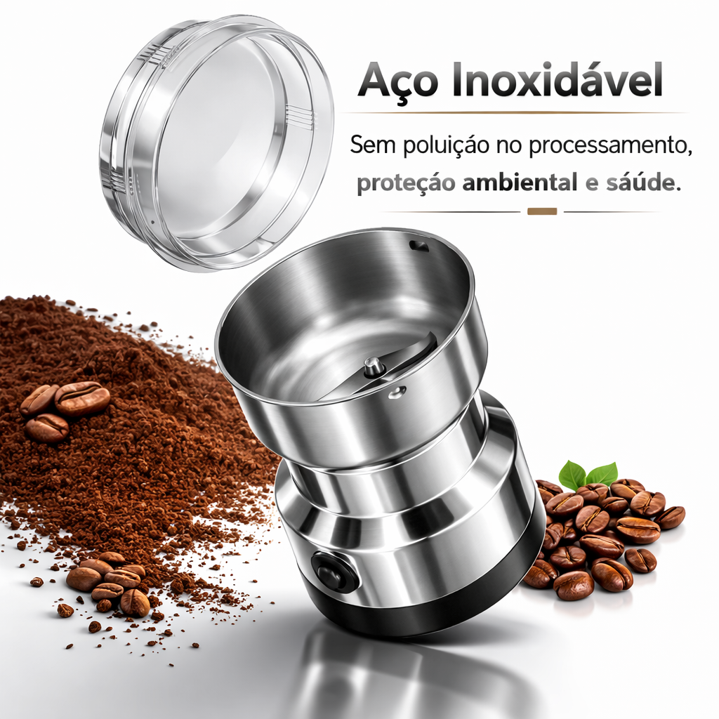 Moedor elétrico de grãos 300 ml — detalhe do produto