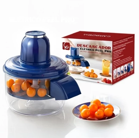 Descascador elétrico de frutas e legumes bivolt — detalhe do produto