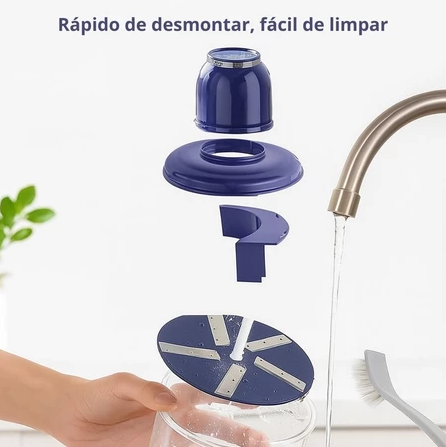 Descascador elétrico de frutas e legumes bivolt — detalhe do produto