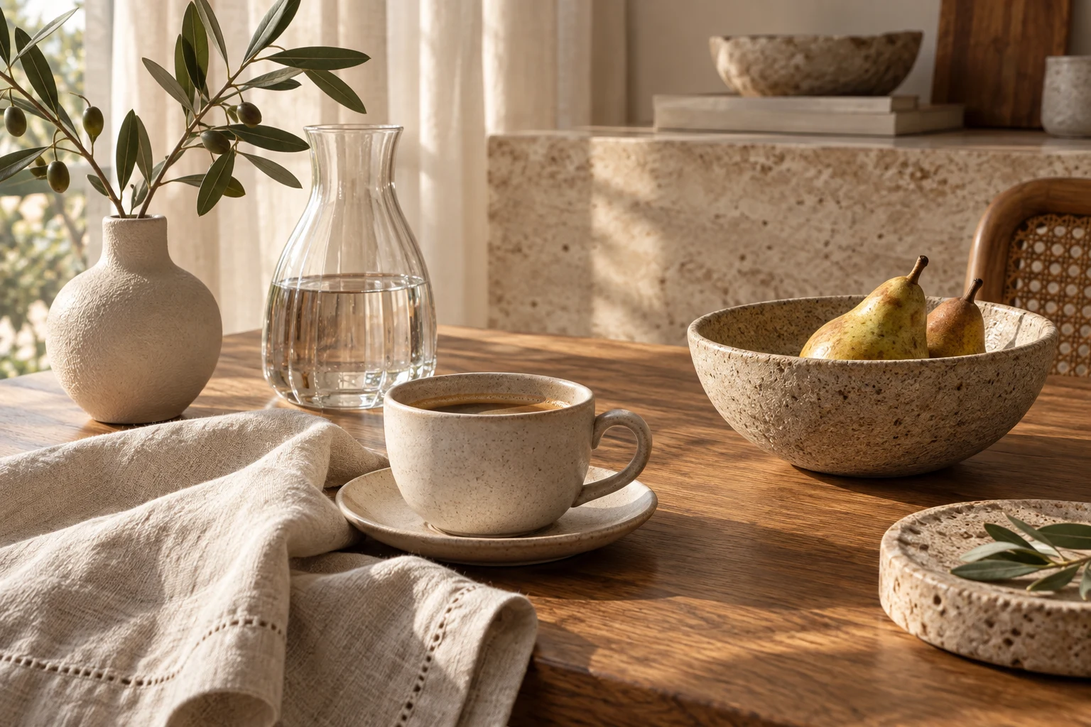 Detalhes de decoração em um ambiente acolhedor